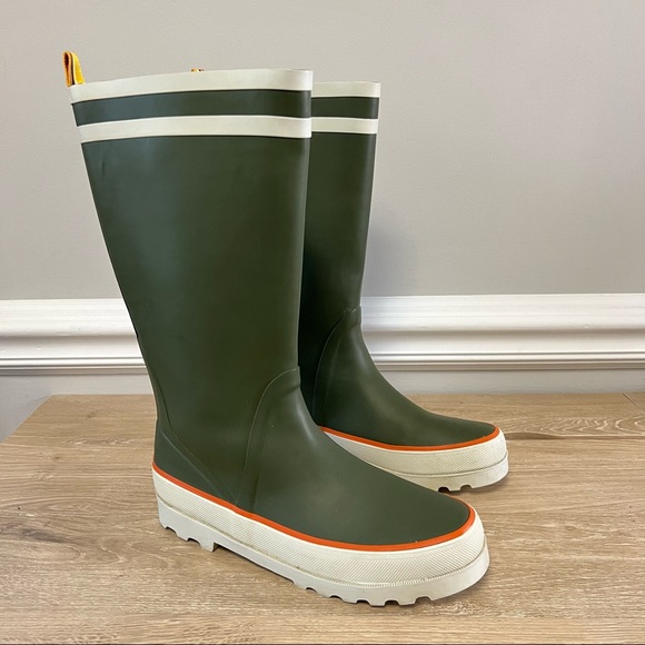 Jcrew Womens Tall Rubber Rain Boots 